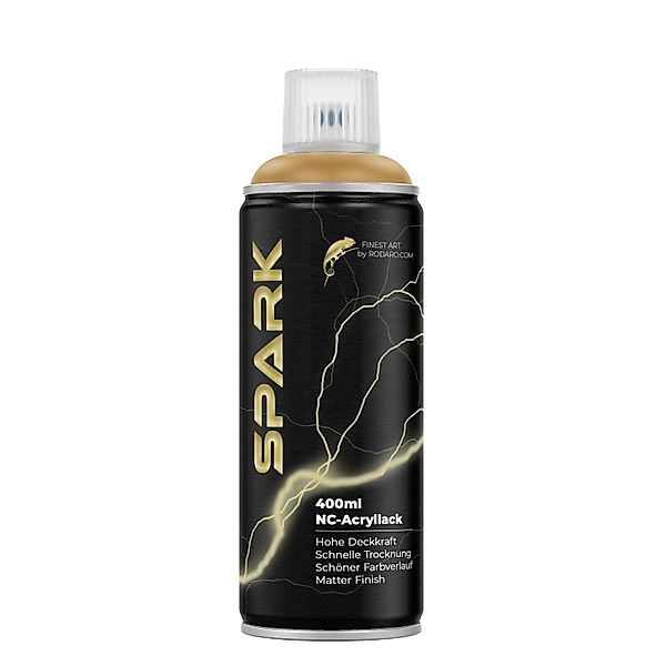 SPARK Spraydose 400ml Matte Farbe Beigebraun günstig online kaufen