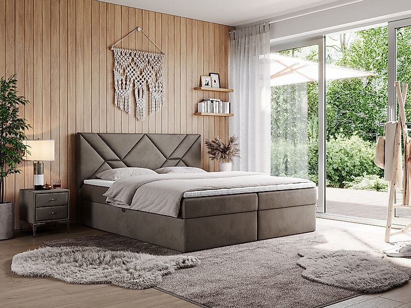 MKS MÖBEL Boxspringbett NEOMI (Set, Packung, günstig online kaufen