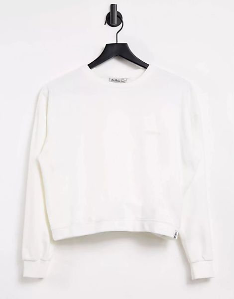 Rhythm – Legacy – Sweatshirt-Pullover in Weiß, Kombiteil günstig online kaufen