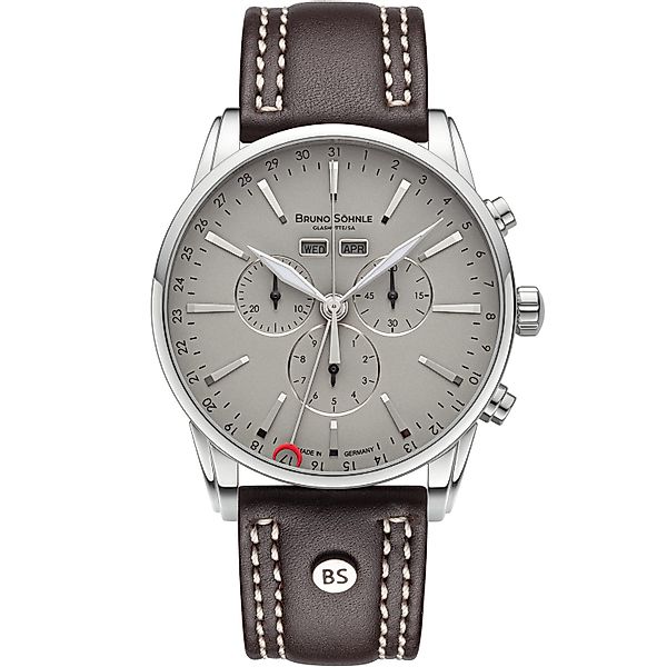 BRUNO SÖHNLE Chronograph Herrenuhr Glashütte Bruno günstig online kaufen