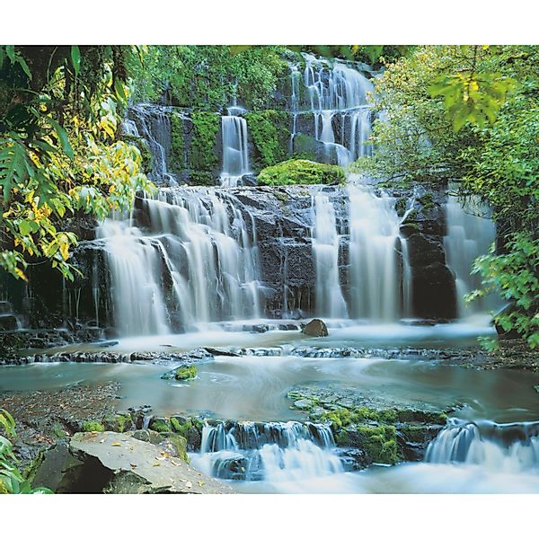 Komar Fototapete Vlies Pura Kaunui Falls  300 x 250 cm günstig online kaufen