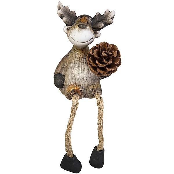 MICA Weihnachtsfigur Kantenhocker-Elch - ca. 8 günstig online kaufen