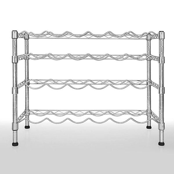 Karat Weinregal Verchromt, Flaschenhalter, zwei Varianten, günstig online kaufen