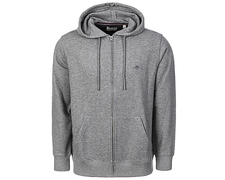 Gant Kapuzenpullover Reg Shield Full Zip Herren Hoodie, Pullover, Sweatshir günstig online kaufen