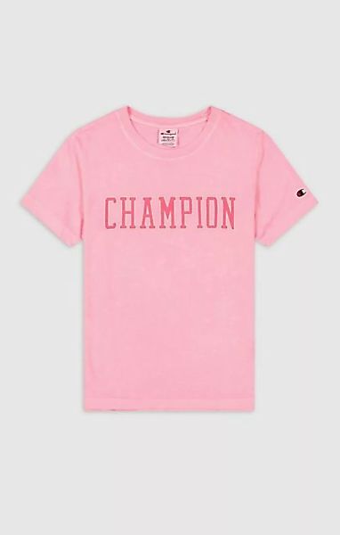 Champion T-Shirt Champion T-Shirt Logo Print Pink günstig online kaufen