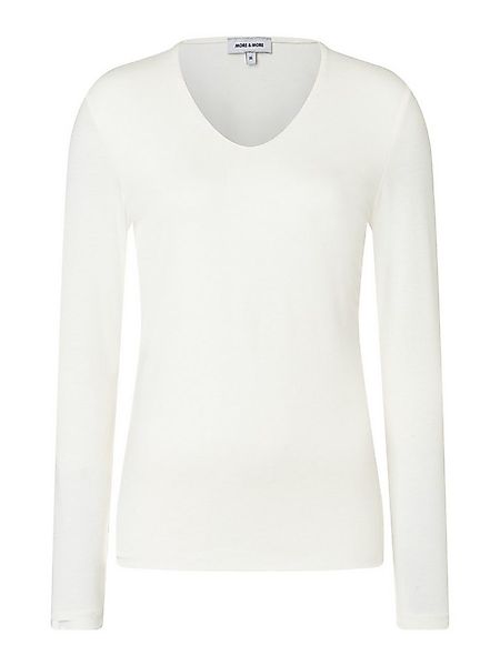 MORE&MORE Langarmshirt Basic-Stretch-Shirt günstig online kaufen