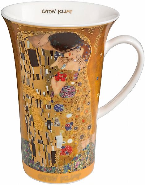 Goebel Becher "Der Kuss" goldfarben günstig online kaufen