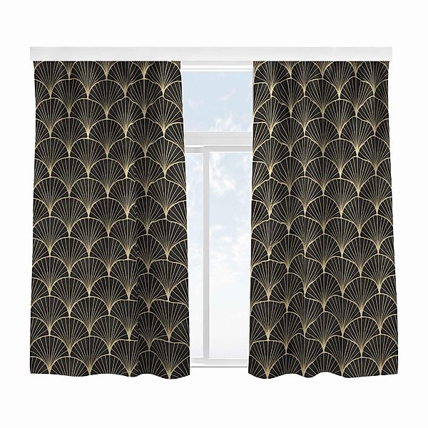 Bilderdepot24 Vorhang Gardine Muster Illustration Art günstig online kaufen