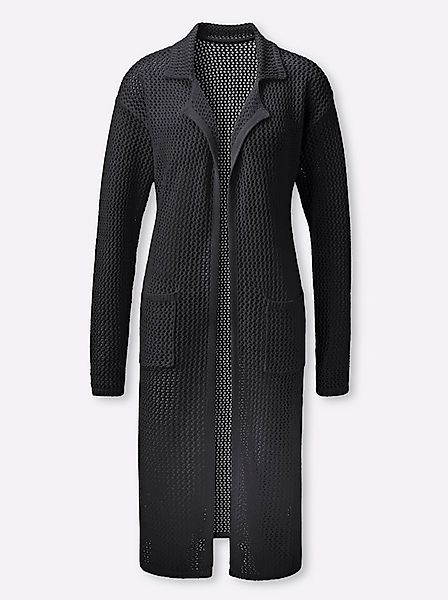 Sieh an! Strickjacke Strickmantel . günstig online kaufen