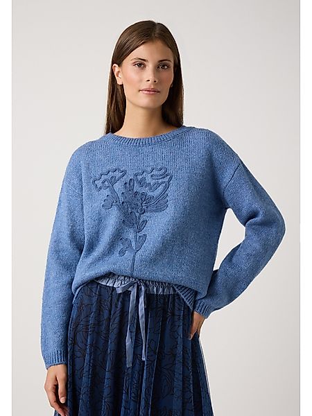 MORE&MORE Strickpullover Strickpullover Rundhals günstig online kaufen