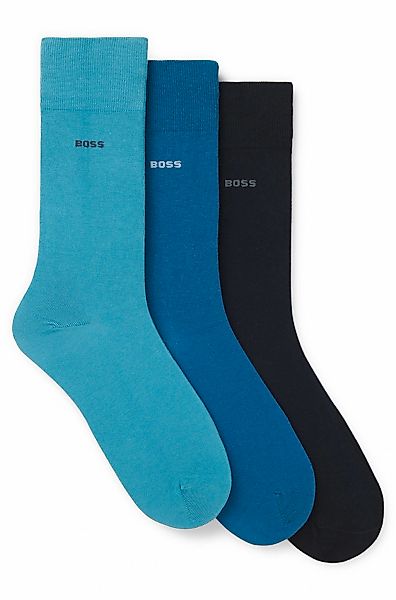 BOSS Businesssocken "3P RS Uni CC" 3 Paar tlg. mittelhoch, verstärkte Zehen günstig online kaufen
