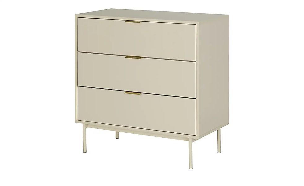 Kommode  Nanno ¦ beige ¦ Maße (cm): B: 80 H: 79,5 T: 41.5 Kommoden & Sidebo günstig online kaufen