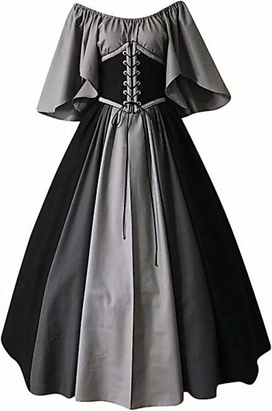 FIDDY A-Linien-Kleid Mittelalter Kleidung Mittelalterliches Kostüm für Dame günstig online kaufen