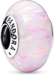 Pandora Bead Bead-Charm Silber Pink Opalisierend günstig online kaufen