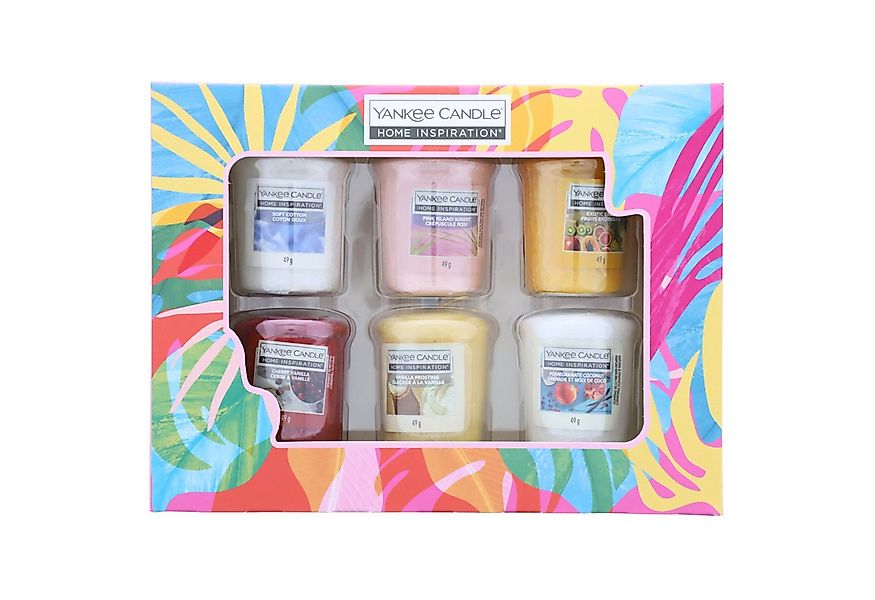 Yankee Candle Duftkerze Yankee Candle 6er Set Home Inspiration Votivkerzen günstig online kaufen