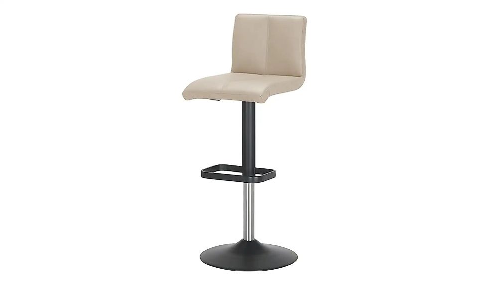 Barhocker  MyTina ¦ beige ¦ Maße (cm): B: 44 T: 38.0 Polstermöbel > Hocker günstig online kaufen