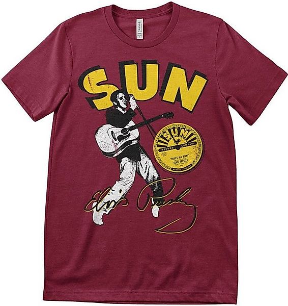Elvis Presley Signature Product T-Shirt Sun Records T-Shirt günstig online kaufen