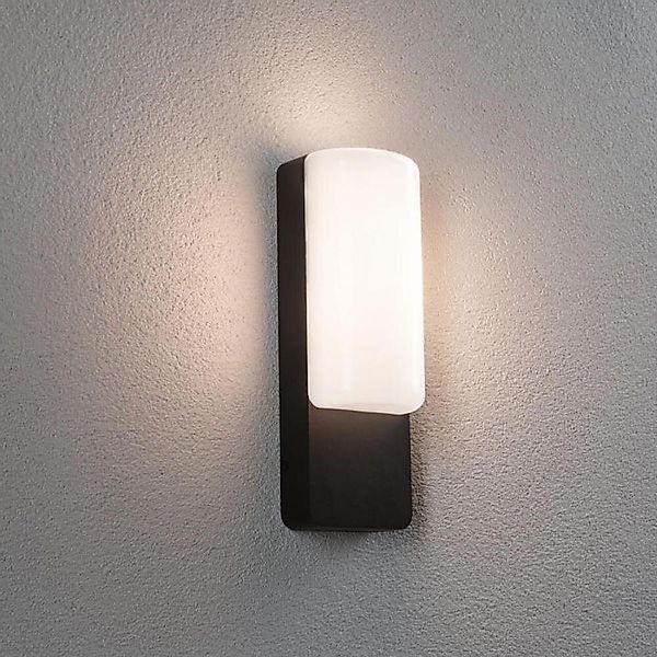 LED Wandleuchte Bonnie in Anthrazit 8,5W 560lm IP44 günstig online kaufen