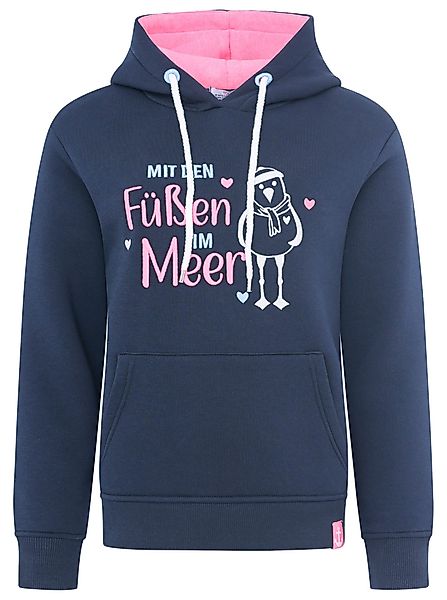 Zwillingsherz Hoodie Hoodie "Füße im Meer günstig online kaufen