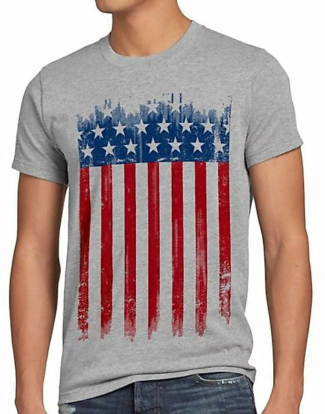 style3 Print-Shirt Herren T-Shirt US Flagge vereinigte staaten united state günstig online kaufen