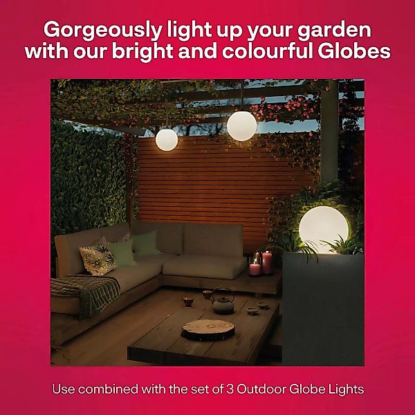 Innr Smart Outdoor Globe Colour LED-Kugel, Zusatz günstig online kaufen