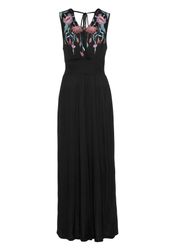 Buffalo Maxikleid mit Druck am Vorderteil und Bindeband hinten, Sommerkleid günstig online kaufen