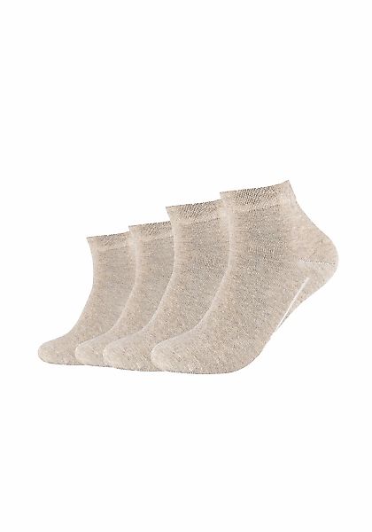 Camano Kurzsocken "ca-soft" 4 Paar tlg. mit weichen Komfortbündchen günstig online kaufen