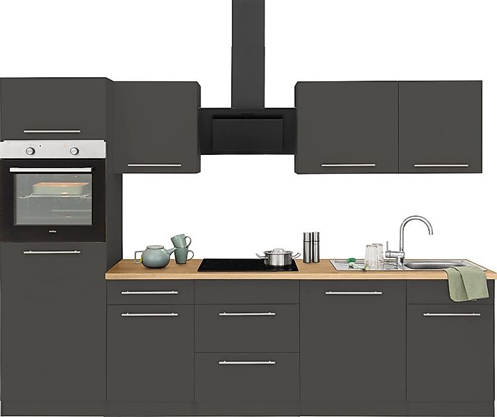 wiho Küchen Küchenzeile »Unna«, ohne E-Geräte, Breite 280 cm günstig online kaufen