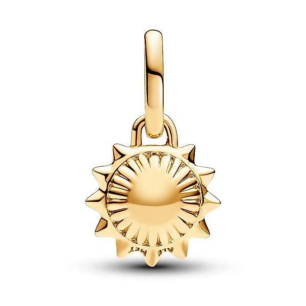 Pandora Kettenanhänger Sonne mit Perle Goldfarben günstig online kaufen