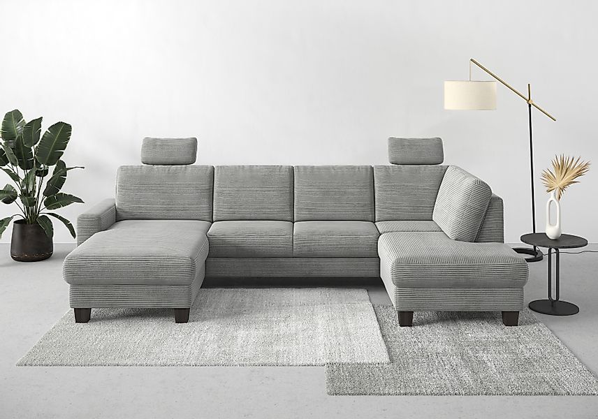 Home affaire Wohnlandschaft »Summer U-Form« mit oder ohne Bettfunktion und günstig online kaufen