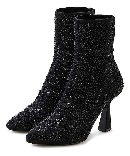 LASCANA Sock Boot, High-Heel-Stiefelette Schlupf-Stiefel, Ankle günstig online kaufen
