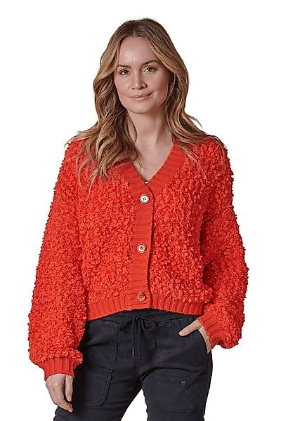 Zhrill Strickjacke Strickjacke ZHGLORIA FRAY Rot günstig online kaufen