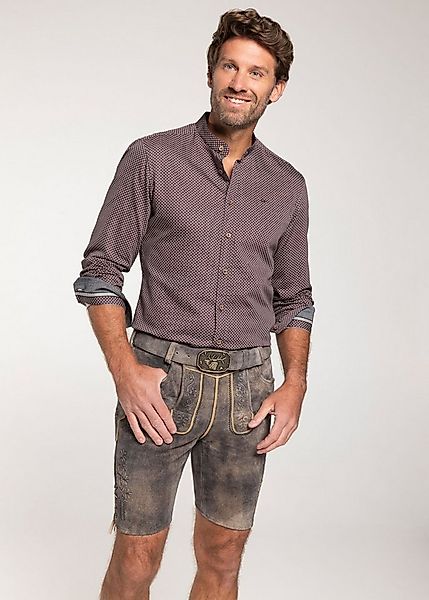 Spieth & Wensky Trachtenhemd Greding mit Stehkragen günstig online kaufen