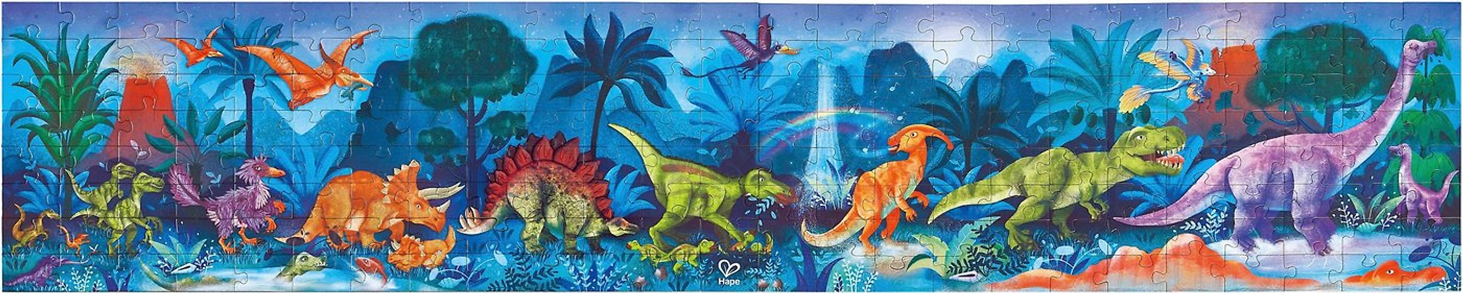 Hape Puzzle Dinosaurier, 200 Puzzleteile, leuchtet im Dunkeln günstig online kaufen