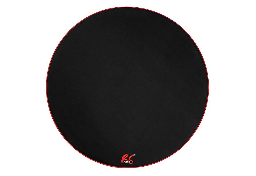 NanoRS Bodenschutzmatte RS172, 1-St., Gaming Stuhlmatte rund 100 cm schwarz günstig online kaufen