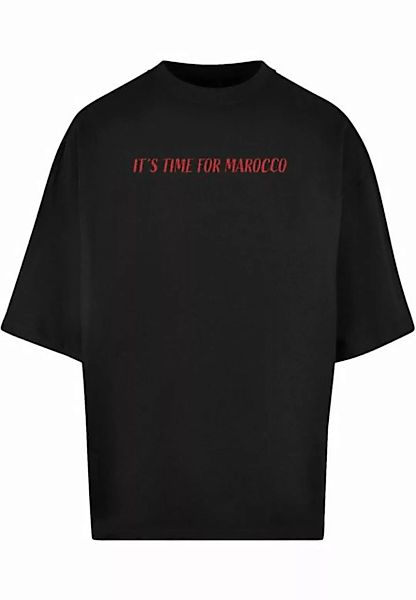 Merchcode T-Shirt Merchcode Herren It´s Time For Marocco Huge Tee (1-tlg) günstig online kaufen
