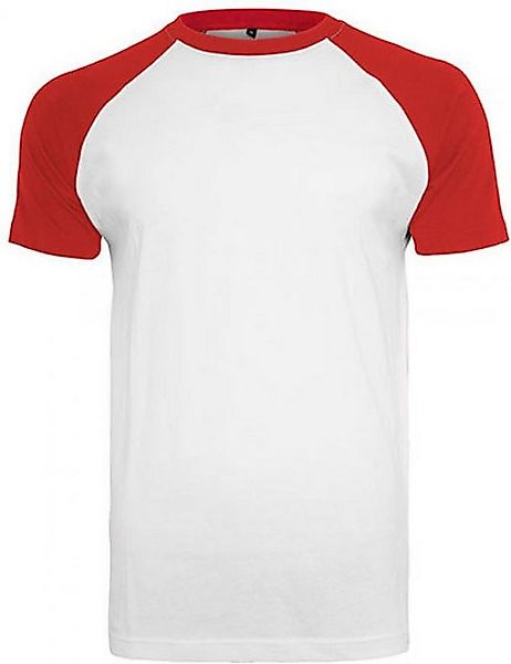 Build Your Brand Rundhalsshirt Raglan Contrast Herren T-Shirt günstig online kaufen