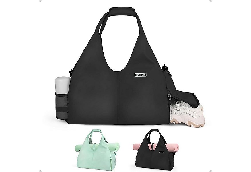 LuxusKollektion Sporttasche Yogatasche Damen Groß mit Schuhfach, Wasserdich günstig online kaufen