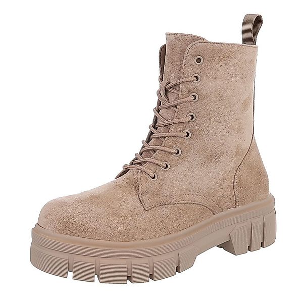 Ital-Design Damen Schnürschuhe Freizeit Schnürstiefelette (87124698) günstig online kaufen