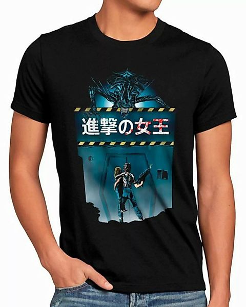 style3 T-Shirt Queen Attack xenomorph alien ridley scott predator günstig online kaufen