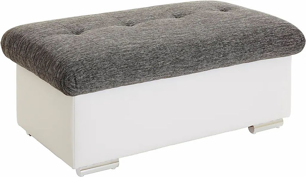 TRENDMANUFAKTUR Hocker "Reggae, Bankhocker mit toller Detailverarbeitung im günstig online kaufen