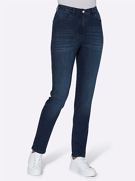 Classic Basics High-waist-Jeans 1 Stk. günstig online kaufen