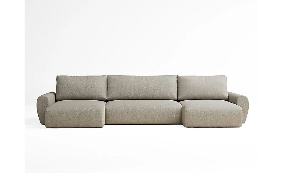 Wohnlandschaft  Numba ¦ beige ¦ Maße (cm): B: 397 H: 70 Polstermöbel > Sofa günstig online kaufen