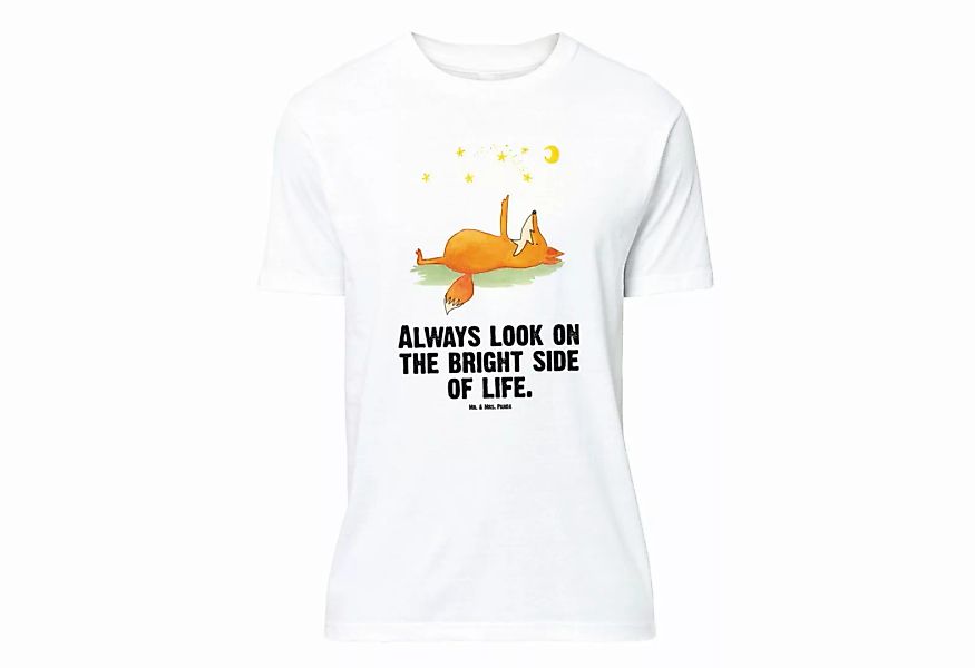 Mr. & Mrs. Panda T-Shirt Fuchs Sterne - Weiß - Geschenk, T-Shirt mit Spruch günstig online kaufen