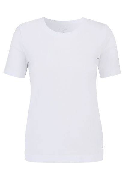 Betty&Co Kurzarmshirt "Betty & Co Basic Shirt mit Rundhalsausschnitt", (1 t günstig online kaufen