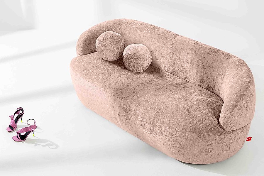 KONSIMO® 3-Sitzer NELUM Sofa, Modern, organische günstig online kaufen