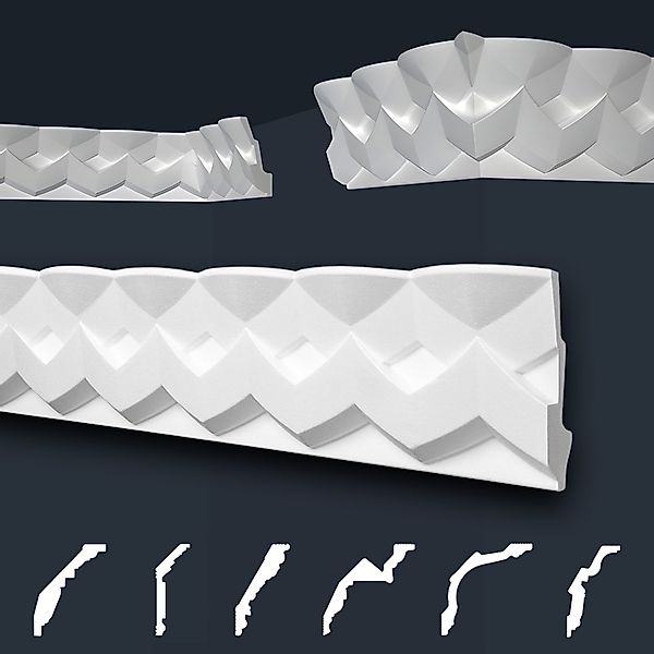 marbet design Stuckleiste B-41, Max Paket günstig online kaufen