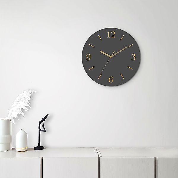 Leonique Wanduhr Aurum (wahlweise mit Quarz- günstig online kaufen