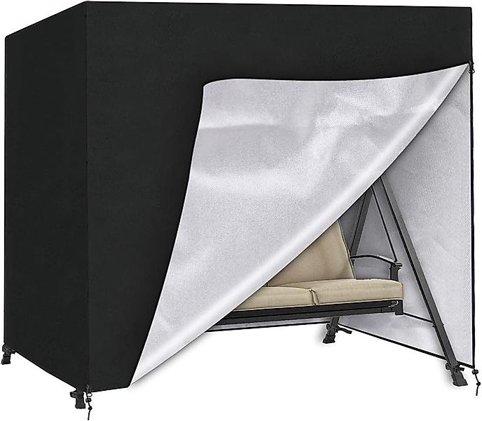 BlingBin Gartenmöbel-Schutzhülle Hollywoodschaukel 3 Sitzer Abdeckplane günstig online kaufen