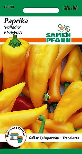 SAMEN PFANN Gemüsesamen Paprika, Palladio F1 - Paprika-Samen Saatgut Samen, günstig online kaufen